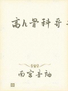 高h骨科哥哥封面