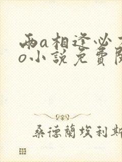 两a相逢必有一o小说免费阅读无删减