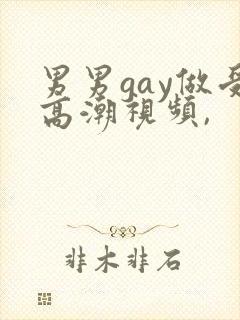 男男gay做受高潮视频,