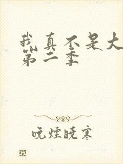 我真不是大反派第二季