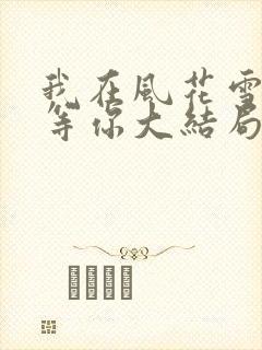 我在风花雪月里等你大结局