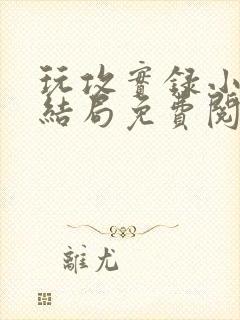 玩攻实录小说大结局免费阅读