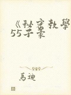 《秘密教学》255子豪封面