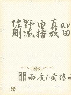 佐野由真av无删减播放田