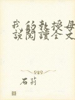 我的教授母亲小说阅读全文