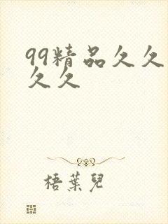 99精品久久久久久