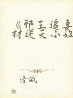 《邪王追妻:废材逆天小姐》