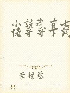 小说我有七个大佬哥哥下载