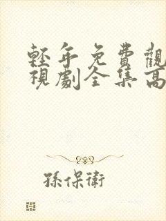 轻年免费观看电视剧全集高清