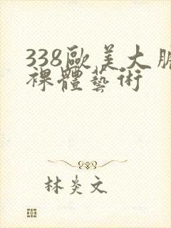 338欧美大胆裸体艺术