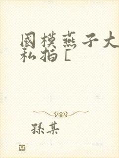 国模燕子大尺度私拍 [