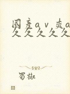 国产aⅴ爽av久久久久久网址