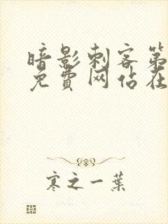 暗影刺客第五季免费网站在线观看