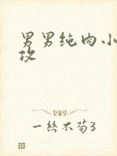 男男纯肉小说互攻封面