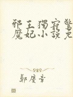 邪王独宠惊世小魔妃小说免费阅读