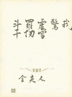 斗罗震惊我成了千仞雪封面