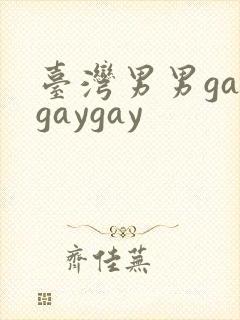 台湾男男gaygaygay