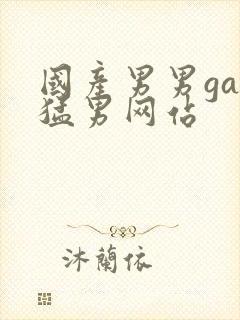 国产男男gay猛男网站