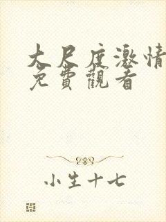 大尺度激情视频免费观看