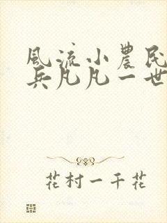 风流小农民王小兵凡凡一世