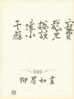 千亿总裁宠妻成瘾小说免费阅读