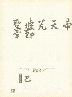 圣墟荒天帝出场章节封面