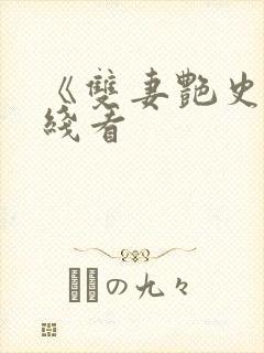 《双妻艳史》在线看