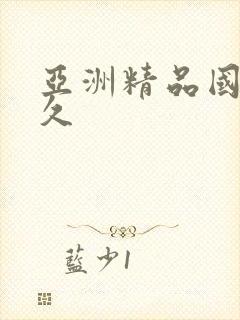 亚洲精品国产久久