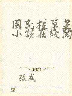 国民校草是女生小说在线阅读封面