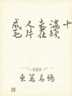 成人未满十八禁毛片在线