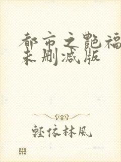 都市之艳福后宫未删减版