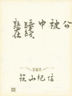 熟睡中被公侵犯在线