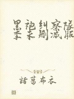 黑袍纠察队第四季未删减版