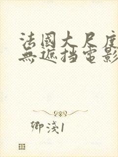 法国大尺度做爰无遮挡电影