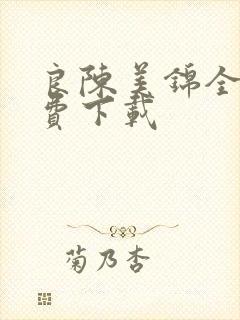 良陈美锦全文免费下载