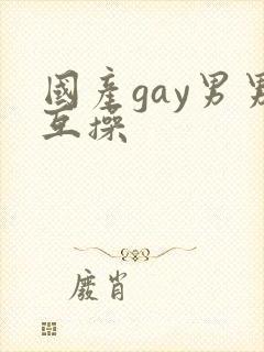 国产gay男男互操