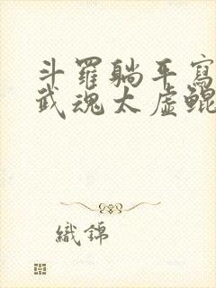 斗罗躺平写日记武魂太虚鲲小说封面