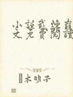 小说武炼巅峰全文免费阅读免费