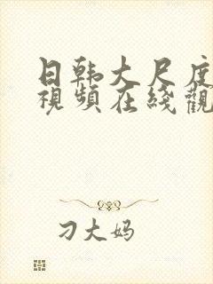 日韩大尺度电影视频在线观看