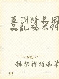 亚洲精品国产精品乱码不99摩