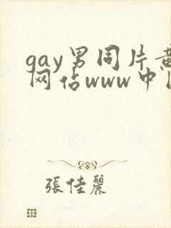 gay男同片黄网站www中国