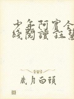 少年阿宾全集在线阅读 钰慧的故事封面