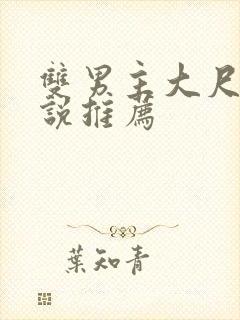 双男主大尺度小说推荐