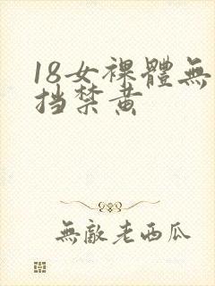 18女裸体无遮挡禁黄封面