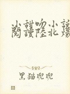 小甜吻小说免费阅读陆北炀