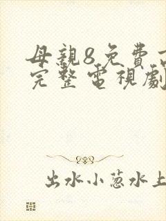 母亲8免费高清完整电视剧