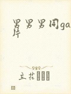 男男男同gay片封面