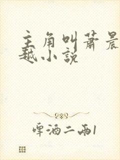 主角叫萧晨的穿越小说