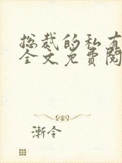 总裁的私有宝贝全文免费阅读