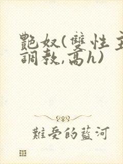 艳奴(双性主奴调教,高h)